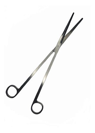 Tesoura Reta Inox P/aquários Plantados 25 Cm Skrw