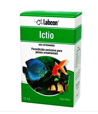 Labcon Ictio 15 ml (Parasiticida P/Aquário de Água Doce)