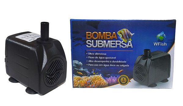 Bomba Submersa p/aquários 650 L/H mod. WF-650 WFISH