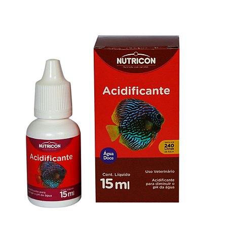 Nutricon Acidificante 15 Ml Tratamento De Água
