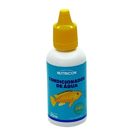 Condicionador De Água P/peixes 30 Ml Nutricon