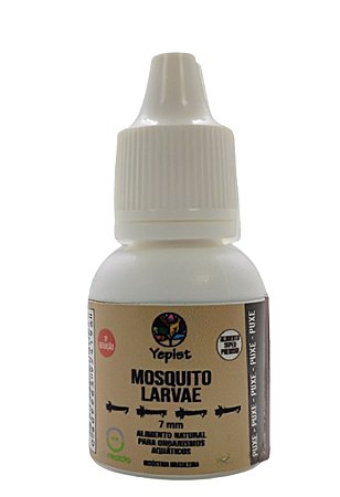 Yepist Slim Mosquito Larvae em Conserva P/Peixes 2 Gramas