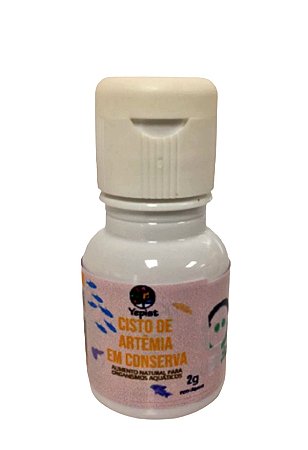 Yepist Slim Cisto de Artêmia em Conserva P/Peixes 2 Gramas