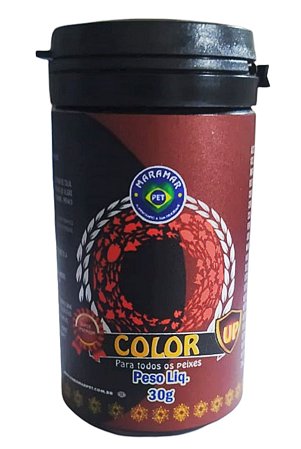 Ração Maramar Color Flakes Up 30 G  Para todos os Peixes