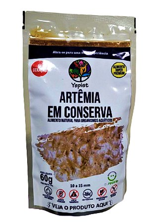 Yepist  Artêmia em Conserva P/Peixes 60 Gramas