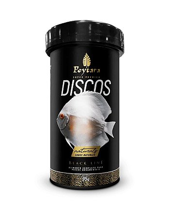 Ração Poytara Black Line Discos Natural 95 Gramas