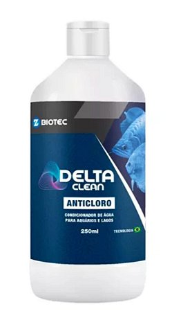 Condicionador de Água P/Aquários Delta Clean 250ml DeltaFish