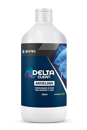 Condicionador de Água P/Aquários Delta Clean 60ml Delta Fish
