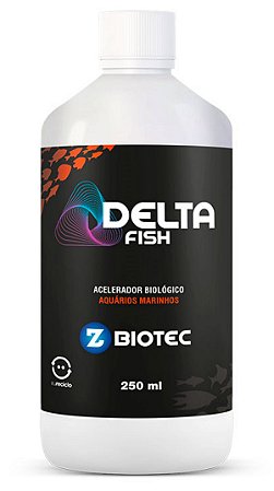 Acelerador Biológico Delta Fish 250 ml Aquários Marinhos