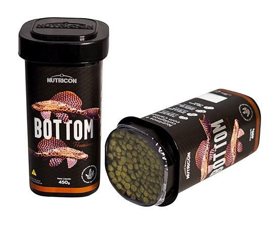 Ração Nutricon Bottom Fish 450g (Cascudos e Peixes de Fundo)