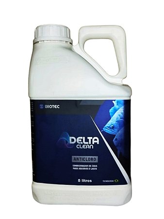 Condicionador Água P/Aquários Delta Clean 5 litros DeltaFish