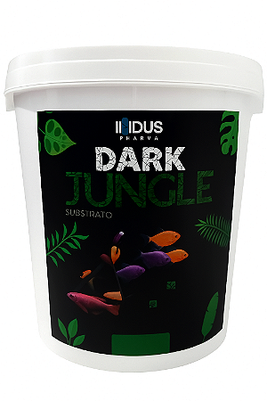 Substrato Fértil Dark Jungle P/aquário 2,5 kg Induspharma
