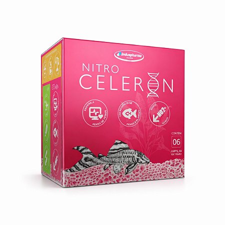 NitroCeleron Induspharma Neutralizador de Nitrito - 6 Ampolas 10 ml