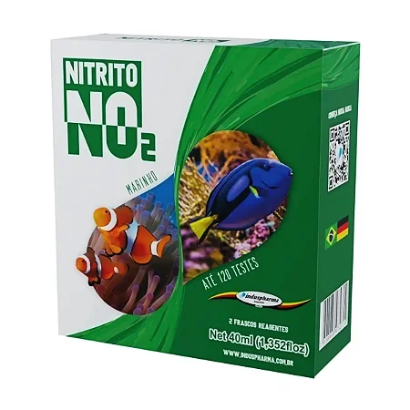 Teste de Nitrito No2 Marinho 120 testes Induspharma