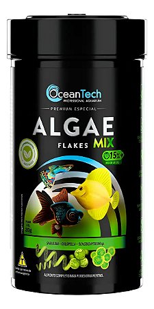 Ração Para Peixe Algae Flakes Mix 50 g  Ocean Tech