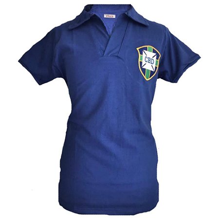 Camisa Brasil - Camisa seleção Brasileira Azul