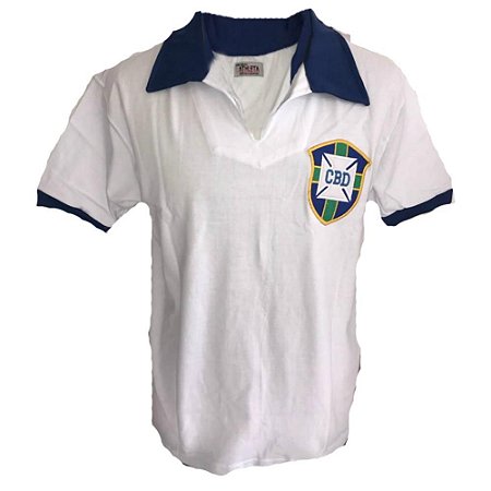 Camisa Brasil Athleta Copa 1970 Vintage Original Retro - Camisa de