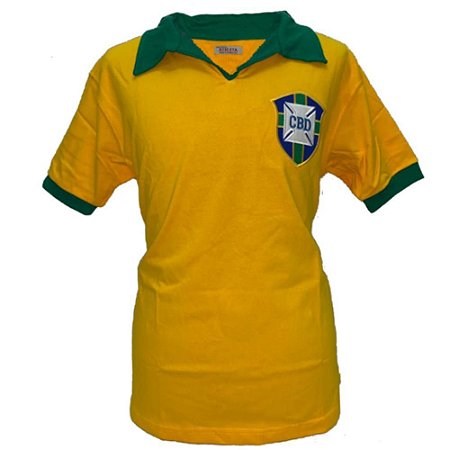 Camisa Seleção brasileira de 1966 - Retro Original Athleta