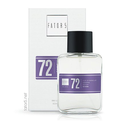 Perfume 72 - Flor de Maracujá, Gardênia, Vetiver