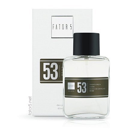 Perfume 53 - Pimenta Preta, Couro e Musgo de Carvalho