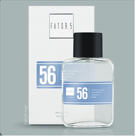 Perfume 56 - Limão Siciliano, Manjericão e Mexerica