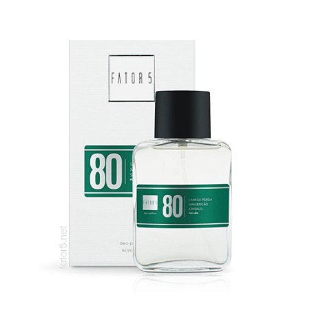 Perfume 80 - Lima da Pérsia, Manjericão e Sândalo - 60ml