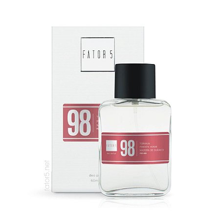 Perfume 98 - Toranja, Pimenta Verde e Madeira de Guaiaco