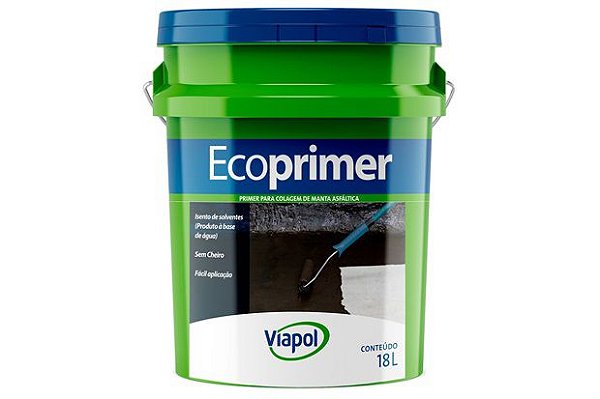 Primer Asfáltico Ecoprimer 18l - Viapol