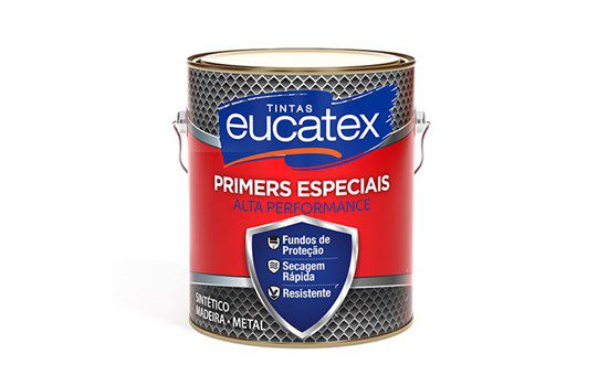 Fundo para metais Eucafer - Cinza - 3,6L - Eucatex