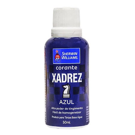 Corante Xadrez 50ml - Azul