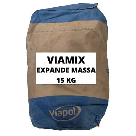 Aditivo plastificante e expansor Viamix Expande Massa  -15 kg - Viapol