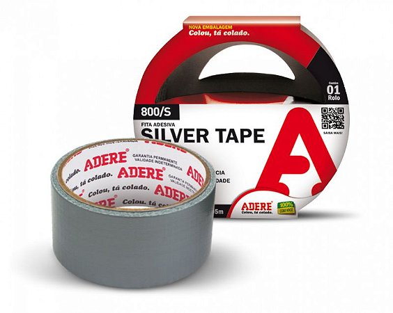 Fita Silver Tape 800 45mmx25m - Adere