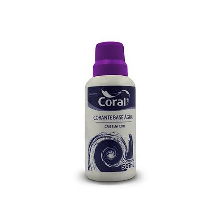 Corante Violeta 50ml - Coral