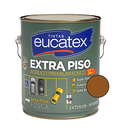Tinta Acrílica Extra Piso Premium Castor 3,6L - Eucatex