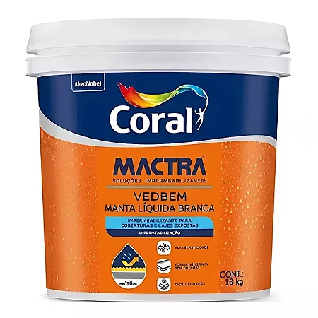 MACTRA VEDBEM MANTA LIQUIDA BRANCA 18KG