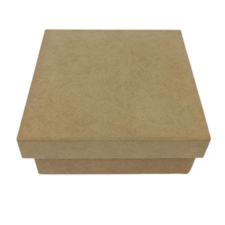 Caixa MDF Personalizada Gravação a Laser 008 - 12x12x5,5 cm