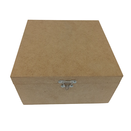 Caixa MDF Personalizada Gravação a Laser 002 - 20x20x10,2 cm