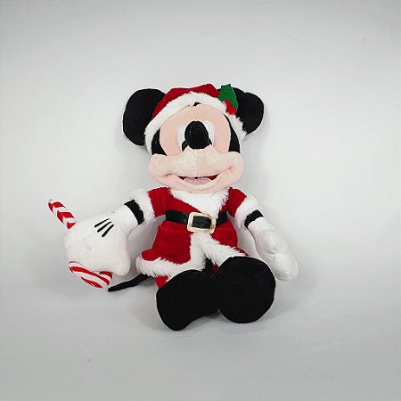 Mickey de Pelúcia Noel Candy - 34cm