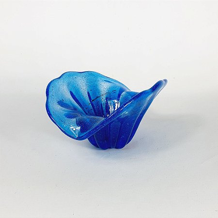 Cristal Artesanal - Azul - 17x11cm