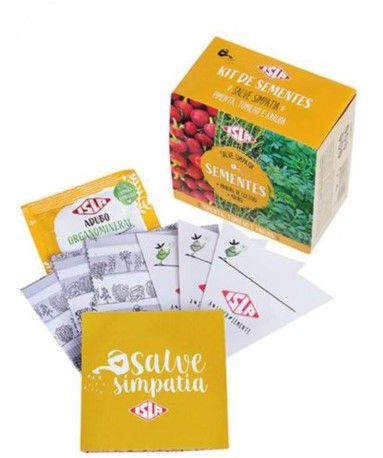 Kit de Sementes - Salve Simpatia (Pimenta, Tomilho e Arruda)