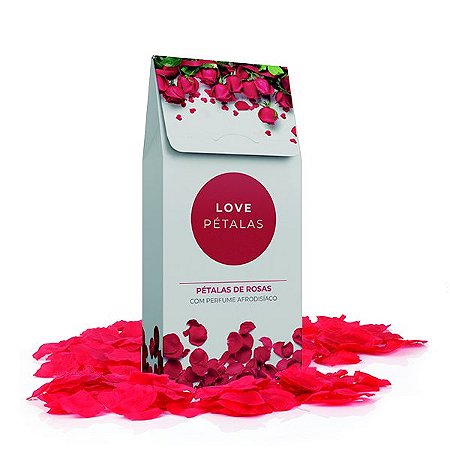 Love Pétalas Rosa Vermelha Perfumada – Contém 100 Pétalas