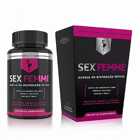 Disposição Sexual Feminina Sex Femme - 60 Comprimidos