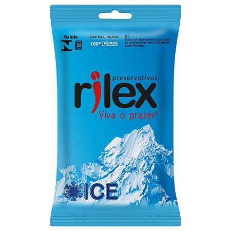 Preservativo Ice 03 Unidades Rilex