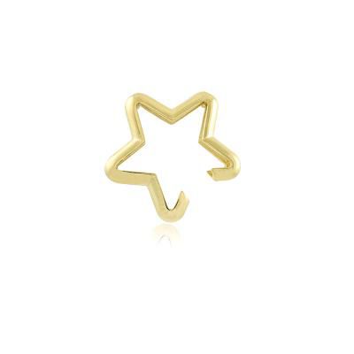 Piercing Estrela Liso Dourado