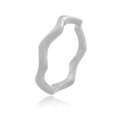 Anel Waves Fino Liso Rbranco