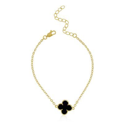 Pulseira Isabel Preto Dourado