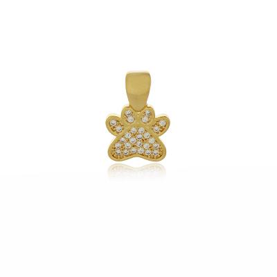 Pingente Patinha G Dourado