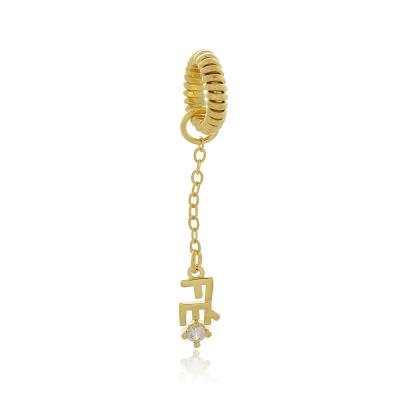 Pin Lock Fé Dourado
