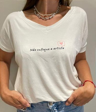 T-Shirt Nao Sufoque A Artista