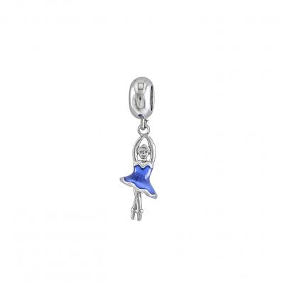 Furloque Pendurado Bailarina Azul